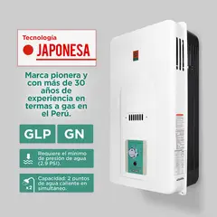 SAKURA - Calentador a Gas SH-868S 10 lt