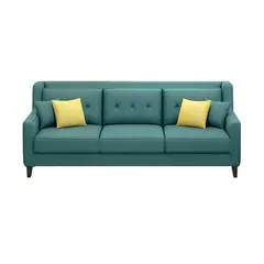 GENERICO - Sofá 3 Cuerpos Barroco - Turquesa