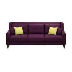 GENERICO - Sofá 3 Cuerpos Barroco - Vino