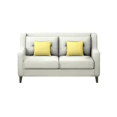 GENERICO - Sofá 2 Cuerpos Barroco - Blanco