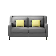 GENERICO - Sofá 2 Cuerpos Barroco - Gris Claro