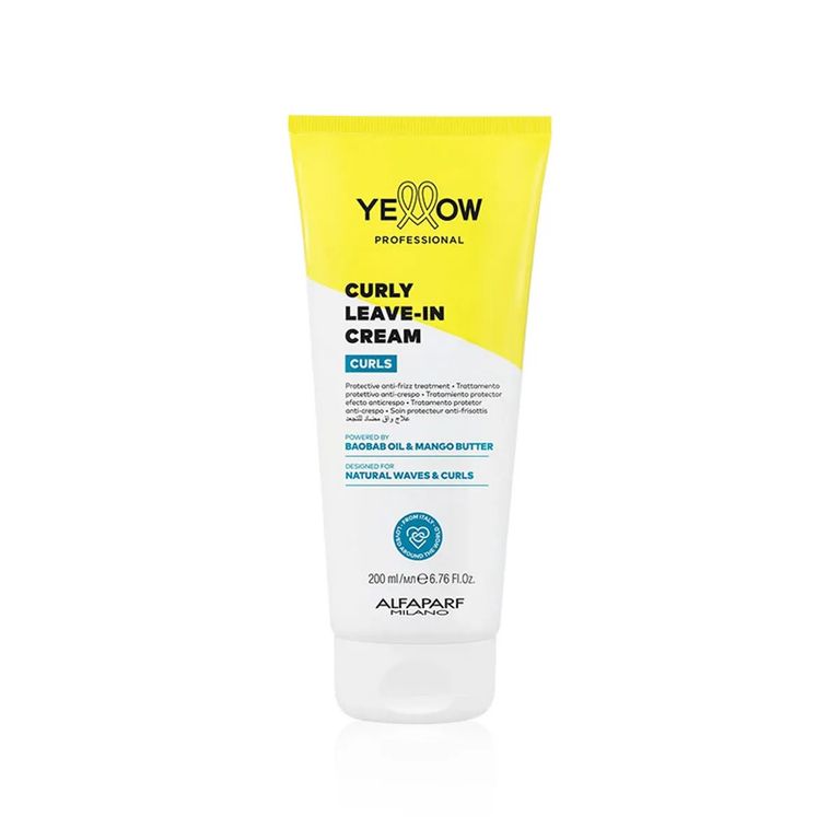 Curls Leave-in Cream Curly 200ml Yellow