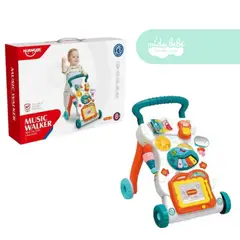 BABY - Caminador con Piano y Pizarra Magnética de bebe