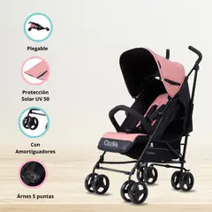 CARESTINO - Coche «CAPRI V2» Rosa viejo