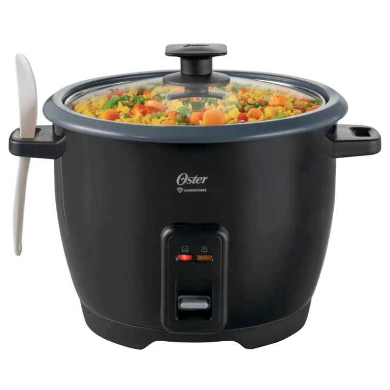 Olla Arrocera de 1.8 Lts Recubrimiento Antiadherente DiamondForce CKSTRCB10DFBLK