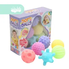 BABY - Set de pelotas didacticas sensoriales de bebe