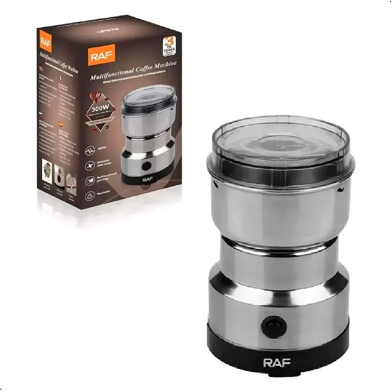 Molino Eléctrico De Café Granos Y Semillas Raf R7113 De 300w