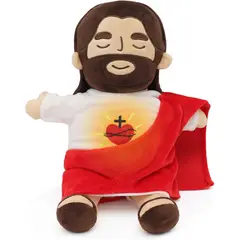 PRO - Peluche de Jesus Con Luces Respiracion y Sonido