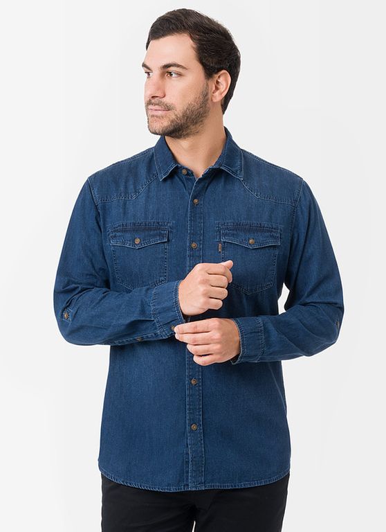Camisa Denim Hombre Yaxtem 2