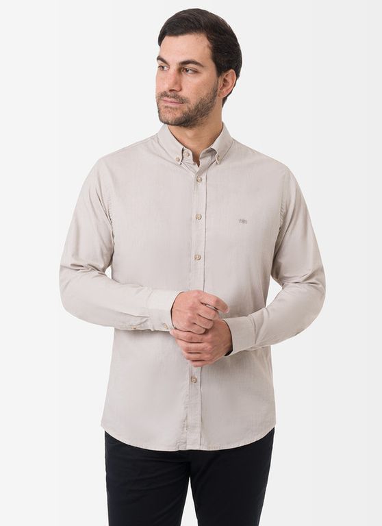 Camisa Clasico Oxford Vitaliz Ml Hombre