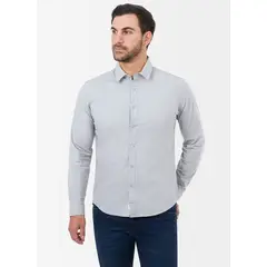 NORTON - Camisa Clasico Popelina Stretch Paulino Ml 3 Hombre