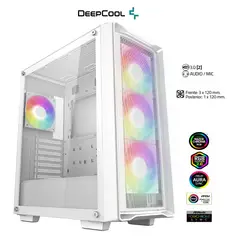 DEEPCOOL - Case CC560 MESH V2 WH •Placa Base ITX M-ATX ATX