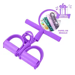 RYBIU IMPORT - Liga Practica de Ejercicio de Morado Y+Papel de Regalo