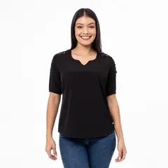 PIONIER - Blusa Seda Mujer Harlan
