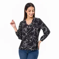PIONIER - Blusa Seda Mujer Zyrai
