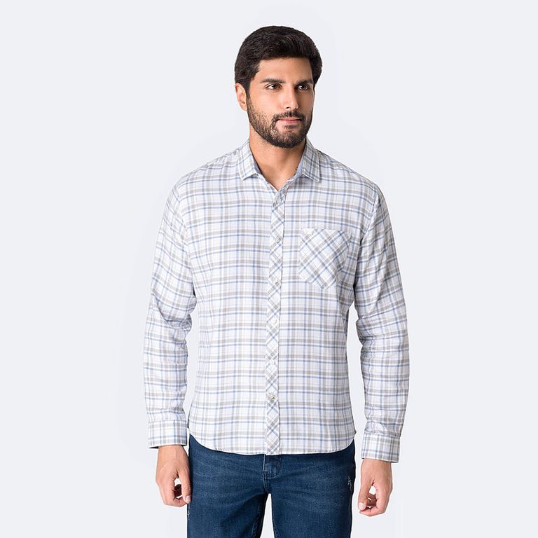 Camisa Cuadros Hombre Larsen Ml-Cuadros 2
