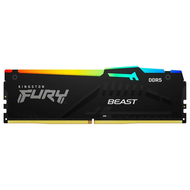 Memoria RAM FURY Beast RGB 16GB 1x16GB DDR5 Negro