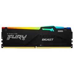 KINGSTON - Memoria RAM FURY Beast RGB 16GB 1x16GB DDR5 Negro