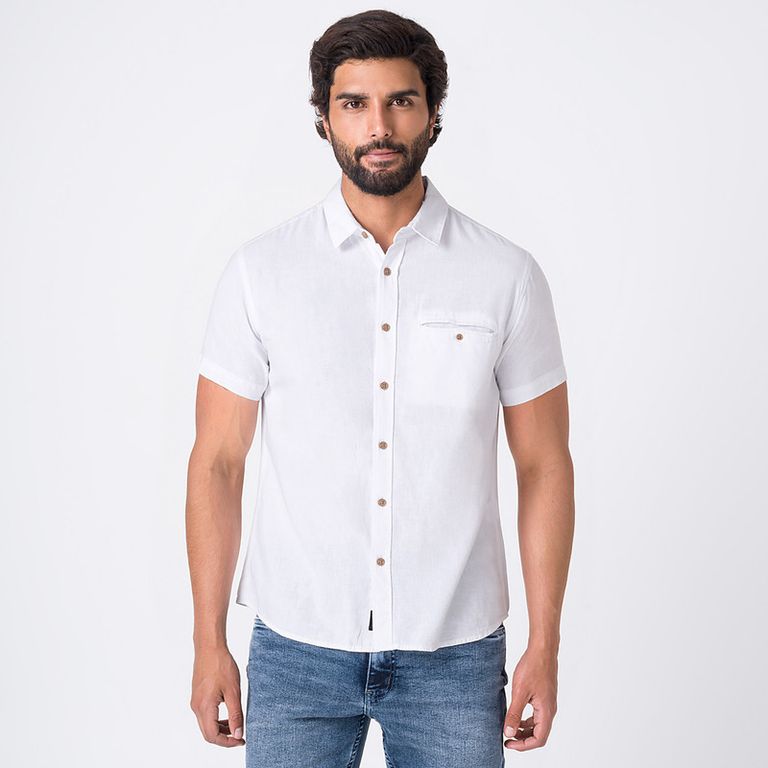 Camisa Lino Hombre Raihden