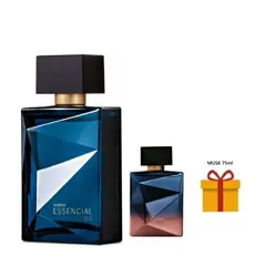 NATURA - Essencial oud EAU da Parfum masc 100ml + mini 25ml + musk