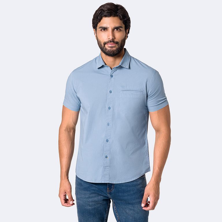 Camisa Popelina Stretch Hombre Patricioh Mc