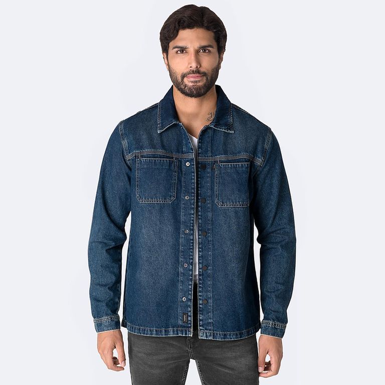 Camisa Camisaco Denim Wilhy Hombre