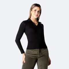PIONIER - Polo Moda Rib Lycrado Rhane Mujer