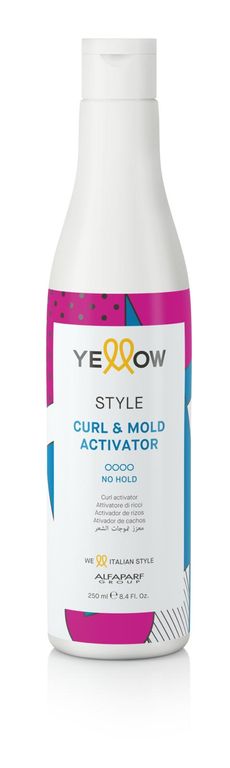Yellow Professional Style Curl & Mold Activator 250ml