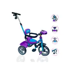 BABY KITS - Triciclo Guiador «OTTIMO» Purple
