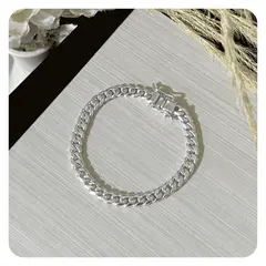 GENERICO - Pulsera Hombre Eslabón Lomo Corvina Regalo Papá Plata 950