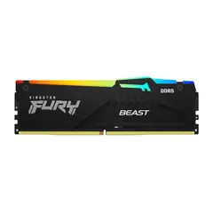 KINGSTON - Memoria RAM Fury Beast RGB 32GB 6400MTs DDR5 DIMM