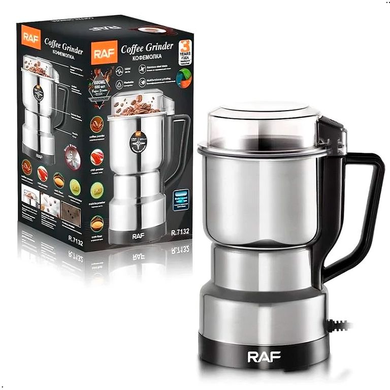 Molinillo Electrico Raf 7132 Moledor Café Granos Semillas