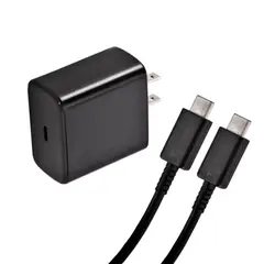 GENERICO - Cargador 45w Tipo-C Compatible con S20fe S21fe S23feS24fe
