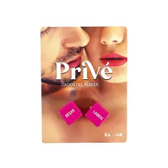 PRIVE - DADOS DE PLACER JUEGO PARA PAREJAS DIVERSION Y PLACER