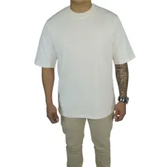 GENERICO - Polo Semi Oversize de Algodon Para Hombre Unisex De Manga corta