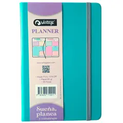 VANTAGE - PLANNER TURQUESA 14x21
