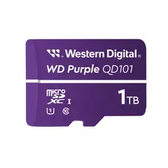 SANDISK - Tarjeta Microsd Purple 1Tb - Alta Resistencia, Ideal Para Videovigilancia Y Grabac