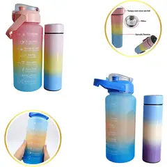 GENERICO - 2 Tomatodos 2 Lt + 2 Termo Digital 500 ml Kawai