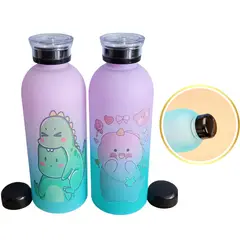 GENERICO - 2 Botellas de agua de plástico 1000ML