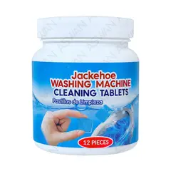 GENERICO - 1 Pastilla Limpiadora de Lavadora Buen Olor 12 Piezas