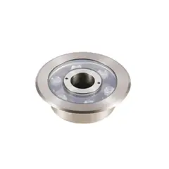 GENERICO - Luces para Piletas Tipo Corona Acero Inoxidable LED RGB 12V 24W Pool System