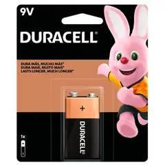 DURACELL - PILA 9V ALCALINA
