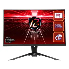 ASROCK - Monitor Gamer Pg32Qf2B 315 Qhd 165Hz 1Ms Freesync Premium Con