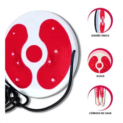 GENERICO - Pack2 Disco para Ejercitar en Rojo Y+Banderitas Adhesivas