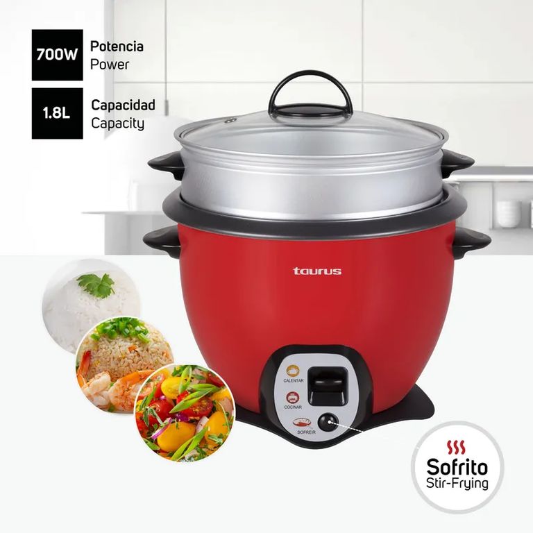 Olla Arrocera 1.8 Lts Mod. Trc-18 Fry PE9683100A
