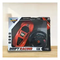 GENERICO - Pack6 Carrito Transportador con Control para Niños en Rojo