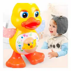 GENERICO - Pack2 Juguete de Pato con Luces Duck Y+Regalo Agendita