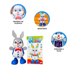 GENERICO - Pack2 Juguete Melodias Niños Rabbit Y+Banderitas Adhesivas