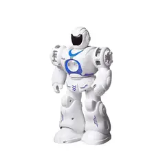 GENERICO - Pack2 Robot con Caminata Automatica Azul Y+Papel de Regalo