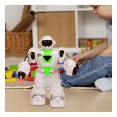 RYBIU IMPORT - Pack4 Robot Armado Dinamico en Verde Y+Ligas de Regalo